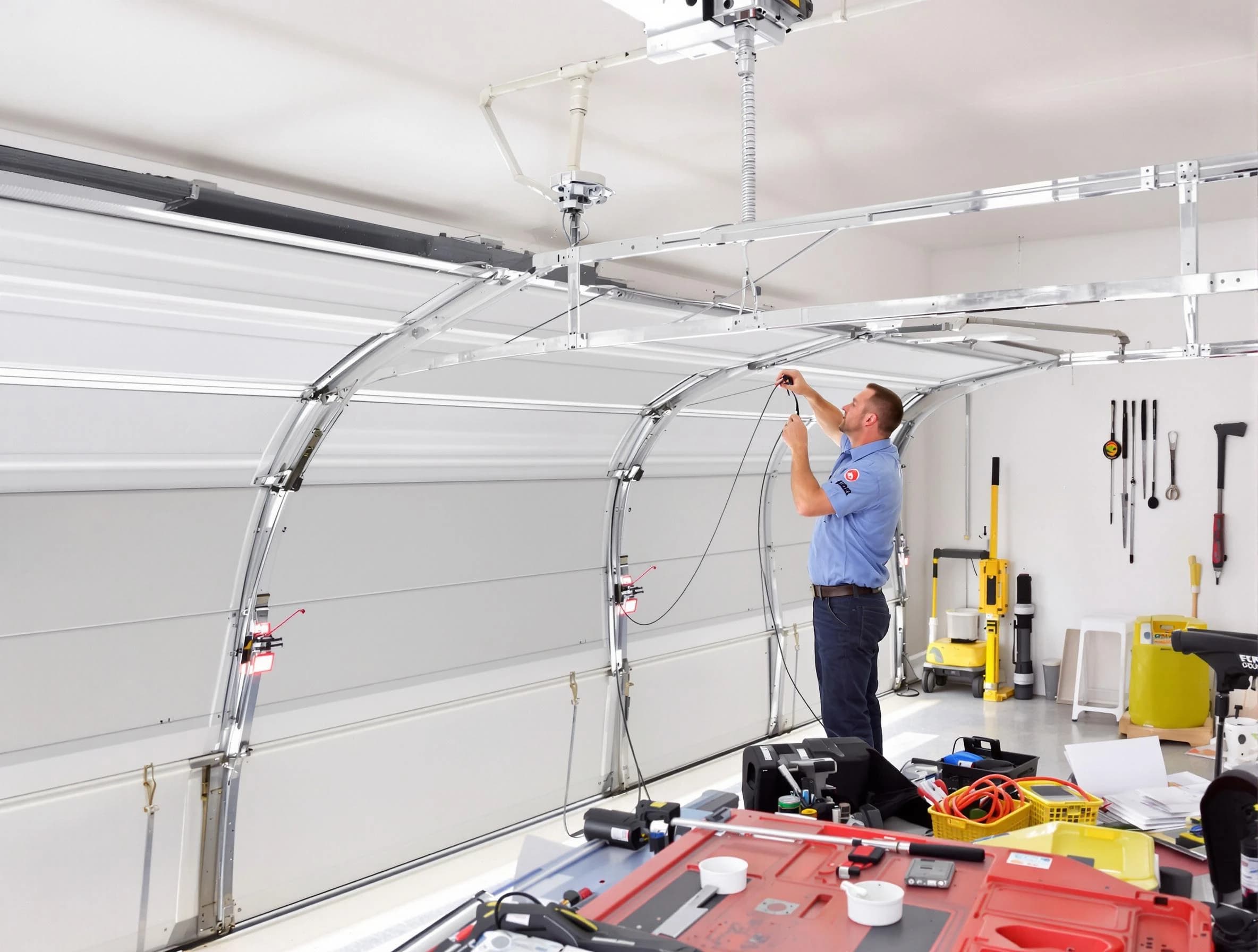 Garage door cable repair service by Dove Valley Garage Door Repair in Dove Valley