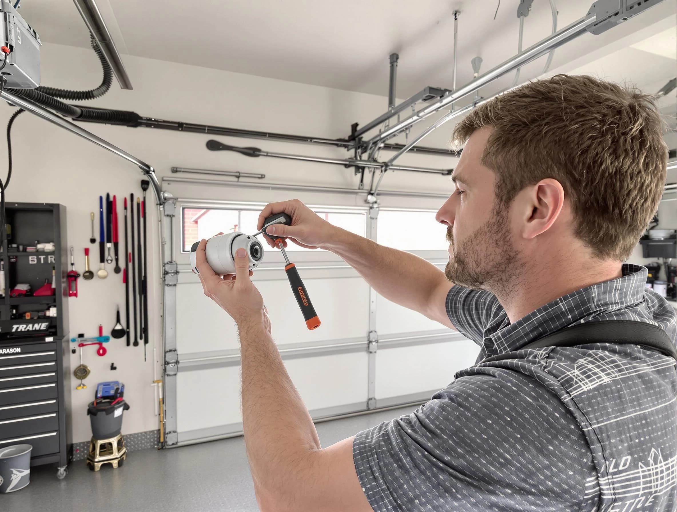 Garage door opener repair service by Dove Valley Garage Door Repair in Dove Valley