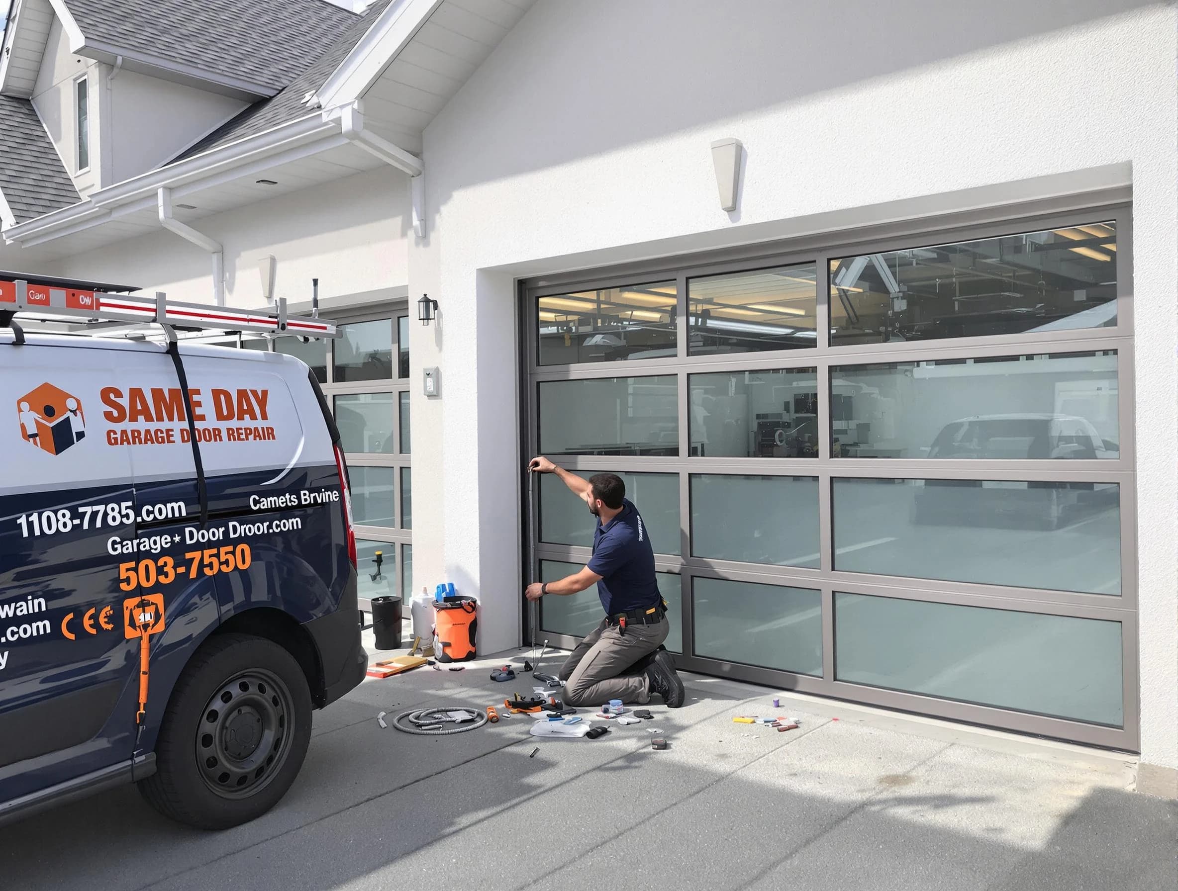 Same-day garage door repair service by Dove Valley Garage Door Repair in Dove Valley