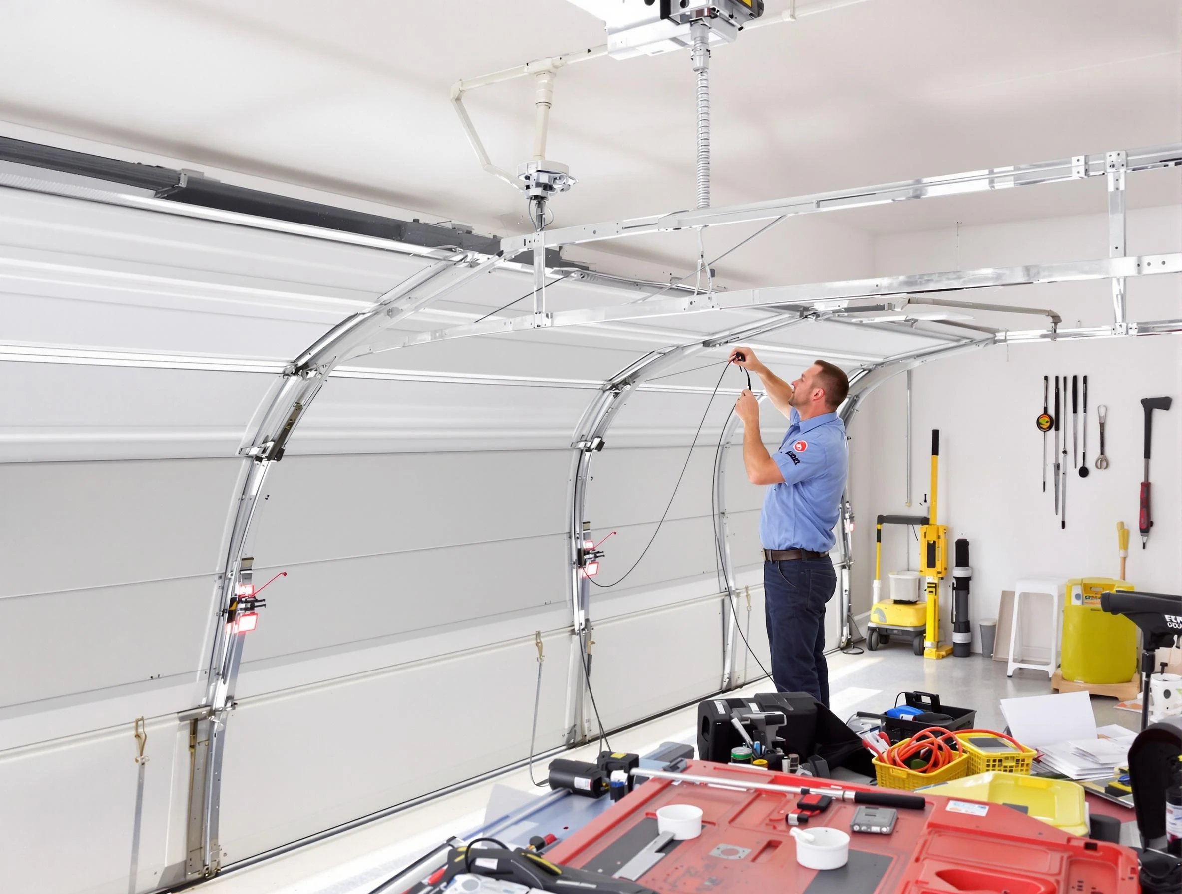 Garage door cable repair service by Dove Valley Garage Door Repair in Dove Valley