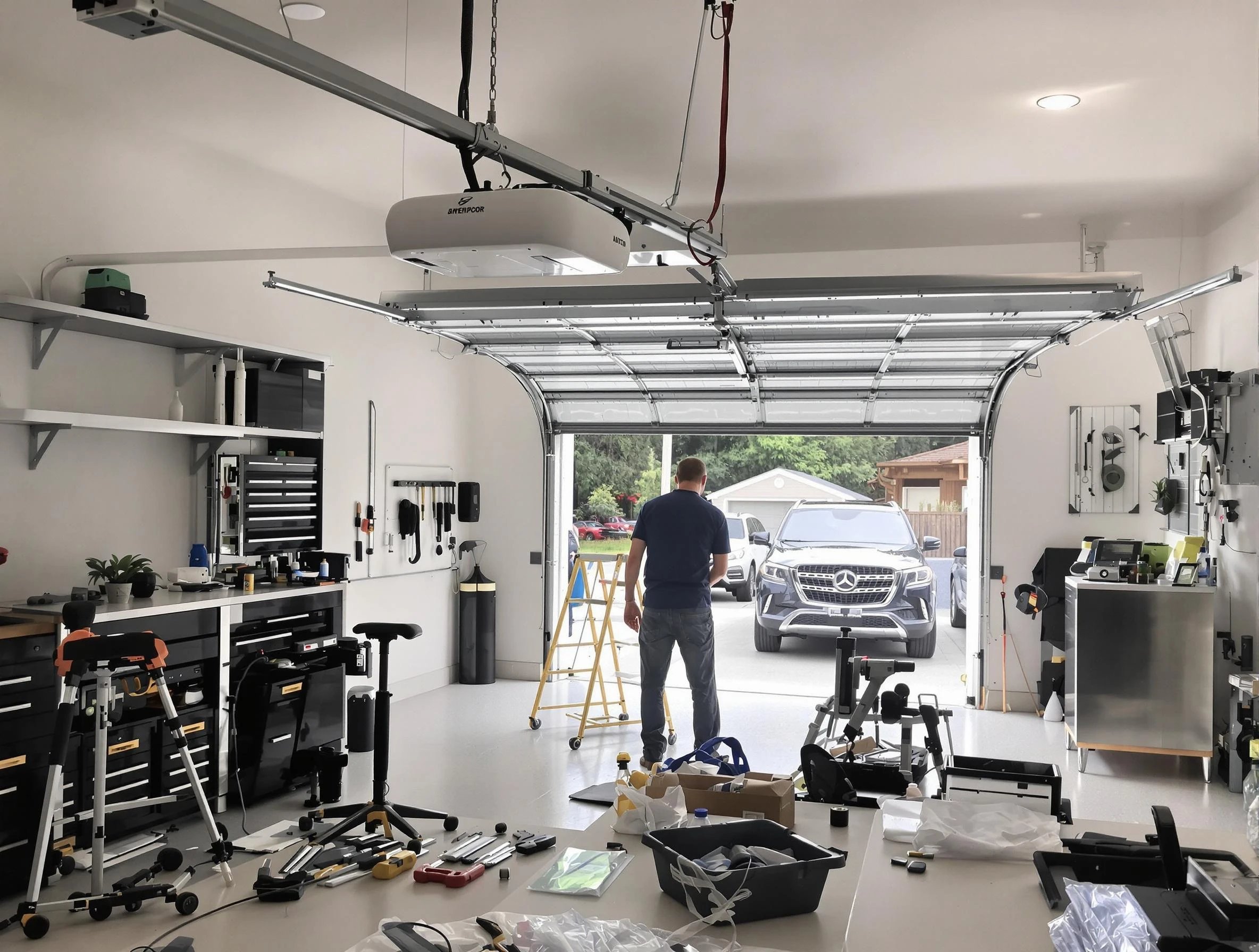 Garage door opener installation by Dove Valley Garage Door Repair in Dove Valley